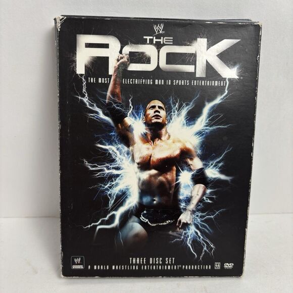 WWE: The Rock - The Most Electrifying Man In Sports Entertainment (DVD, 2008) - Picture 1 of 7